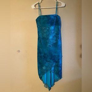 M Asymmetrical Dress